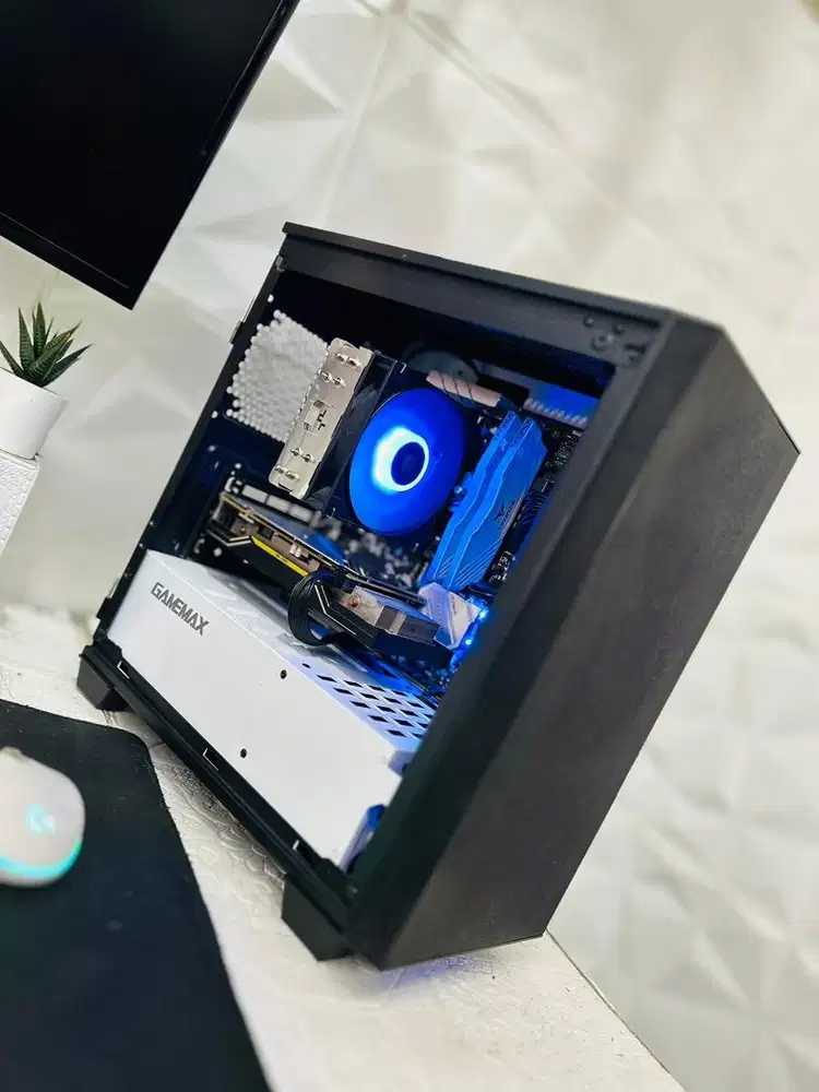 PC AMD Ryzen 5 2600 RX 5500XT 4GB SSD 256GB RAM 16GB PSU 550W Wifi