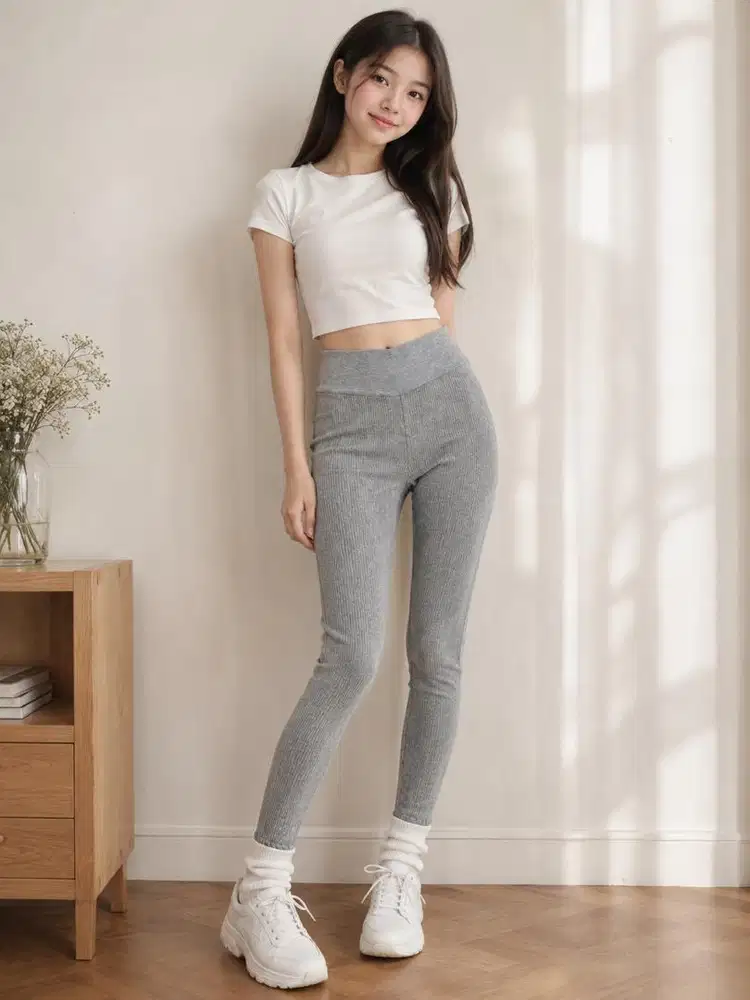 Legging anak perempuan remaja tanggung fashion kekinian