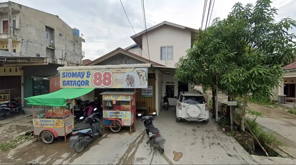 JUAL RUMAH HOOK + KIOS BENGKONG SADAI, FULL FURNISH 1,35 M NEGO CEPAT!