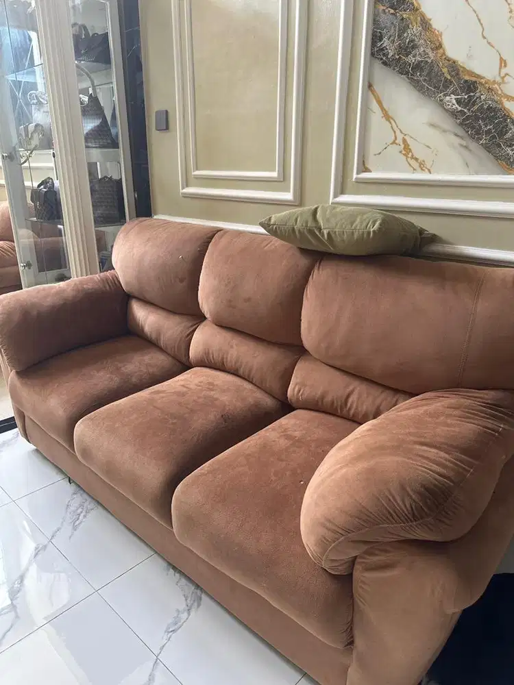 SOFA MEWAH BAHAN BLUDRU