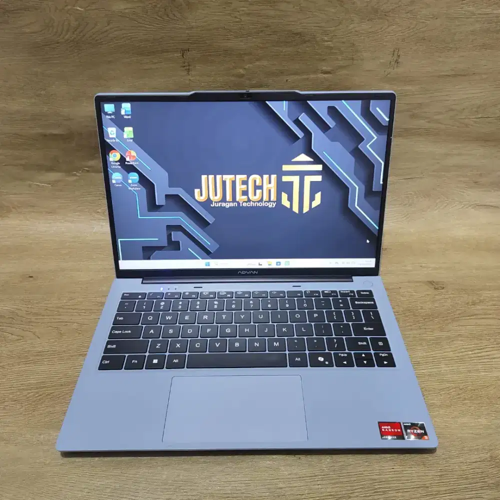 Laptop Advan Workmate 1405 Slim Ryzen 5 RAM 12GB bonus Mouse Baru Siap