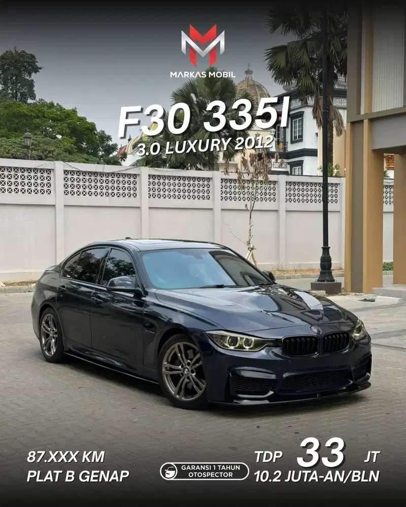 BMW 335i F30 Luxury 2012
