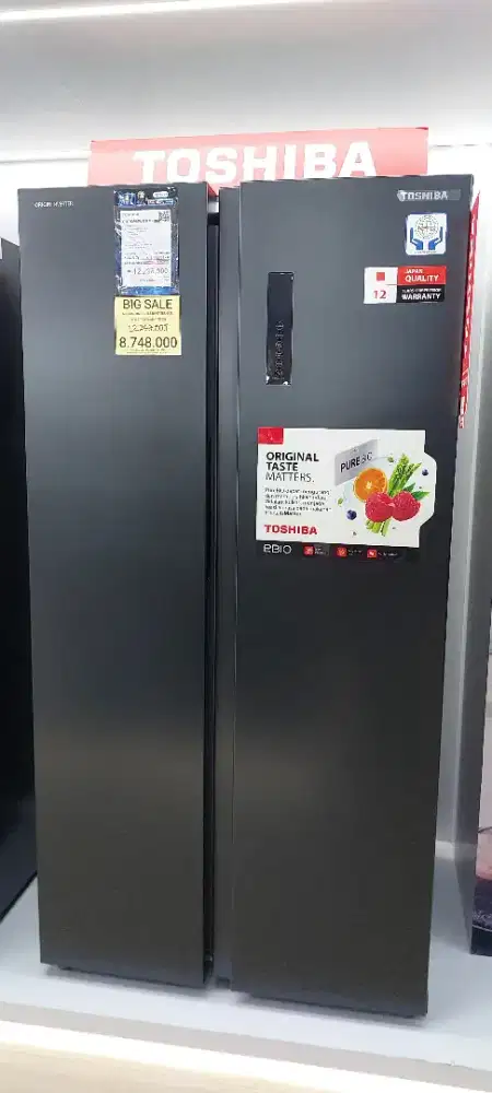 Kulkas Toshiba Inverter Kredit DP 0 Bunga 0% Langsung ACC