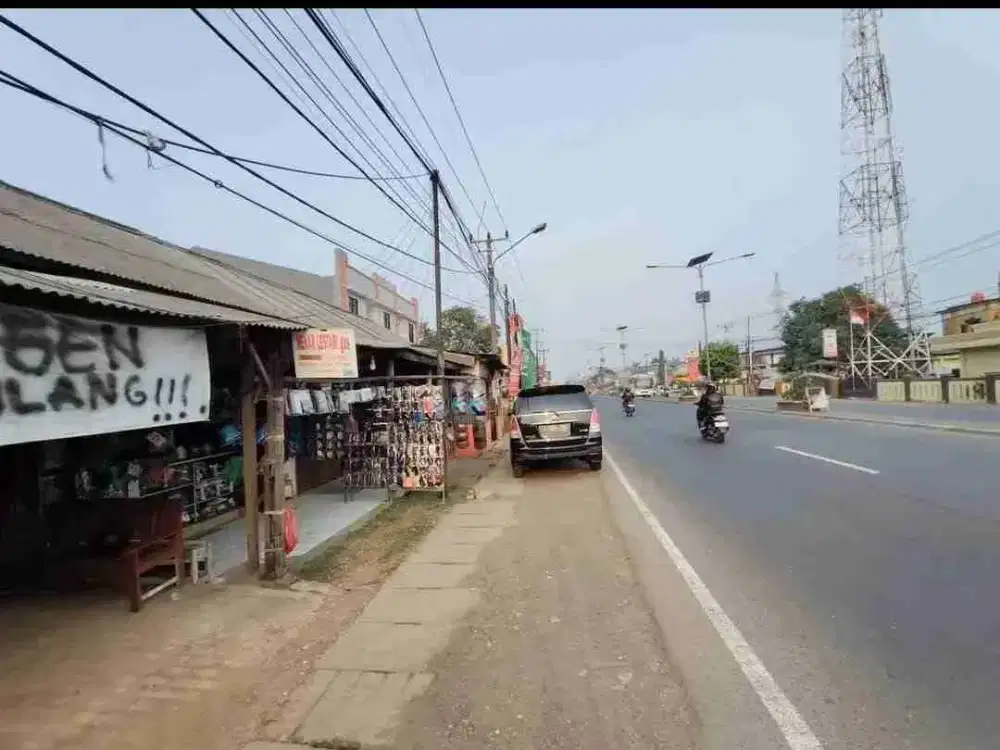 DIJUAL TANAH PINGGIR JALAN PANTURA DI KLARI KARAWANG