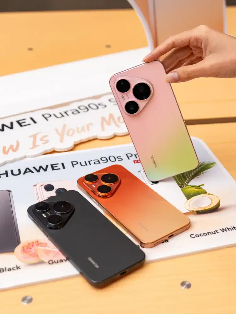 HUAWEI PURA 90S PRO 5G FREE WATCH FIT 4 TERBATAS