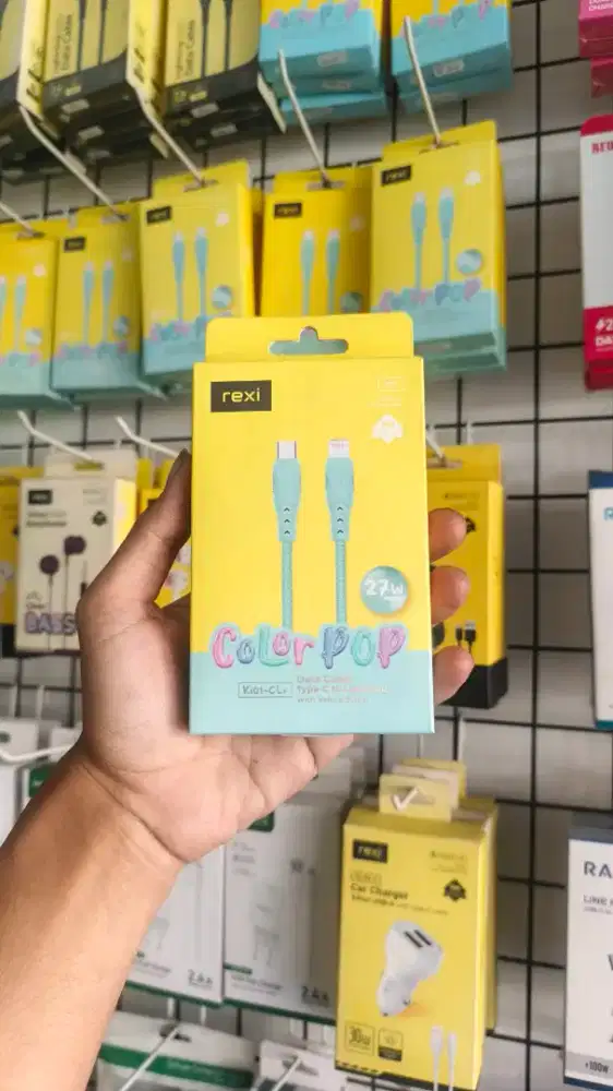 KABEL DATA TYPE C TO LIGHTNING REXI Ki01-CLx