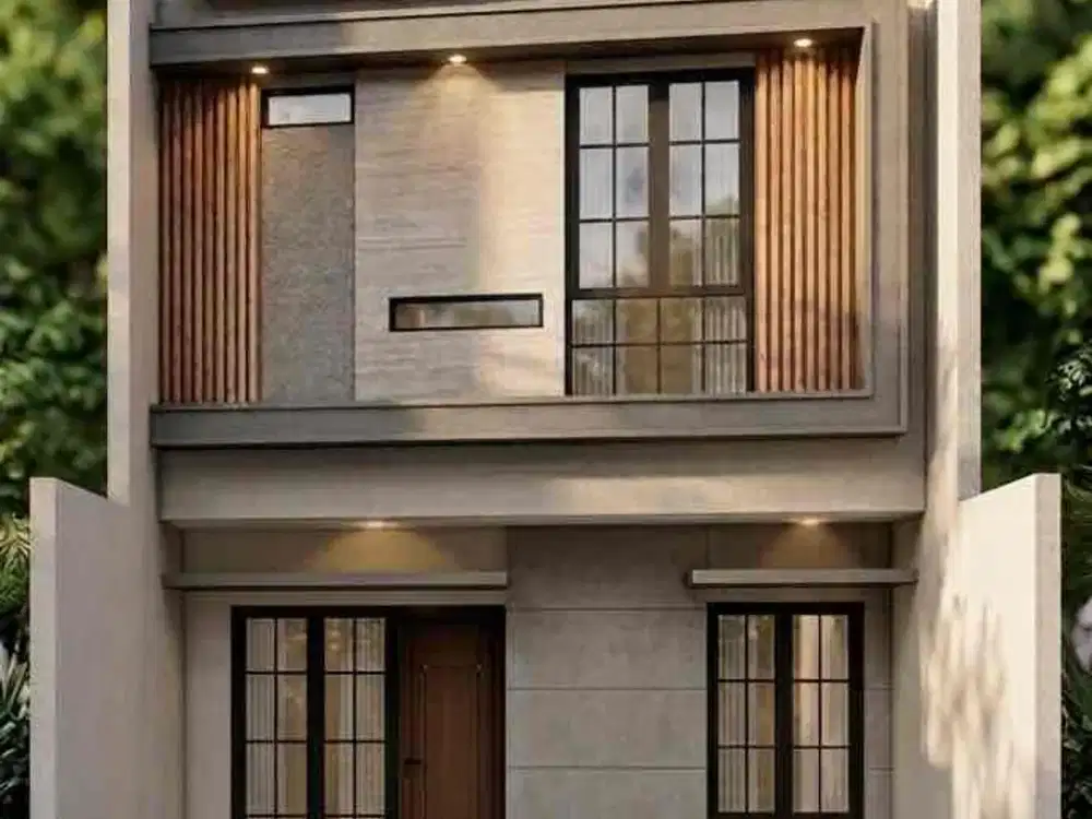 Dijual rumah modern Minimalist Sutorejo! GRESS 2 LT!
