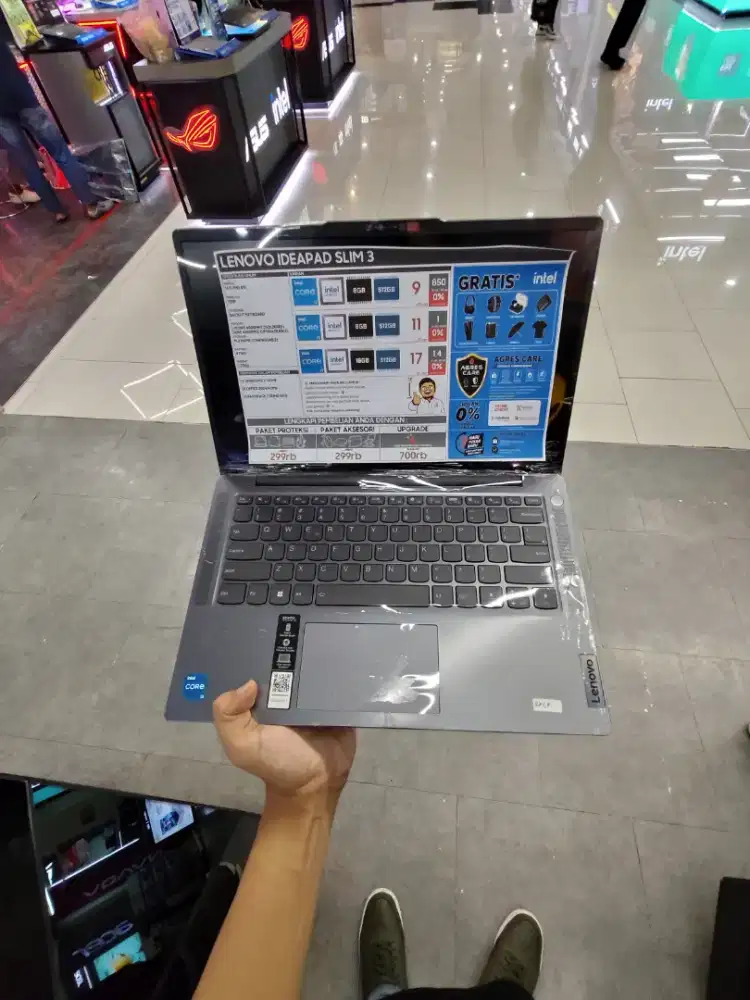 Lenovo IdeaPad Slim 3 Core i5 i7 14 Laptop Baru Cicilan 0%