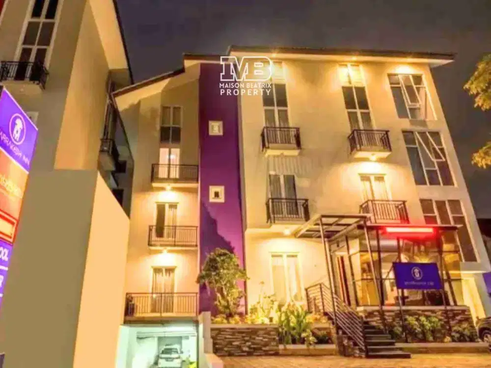 DIJUAL HOTEL MASIH AKTIF, FULLY FURNISH DIKAWASAN PUSAT KOTA DAN KULINER. BENHIL JAKPUS