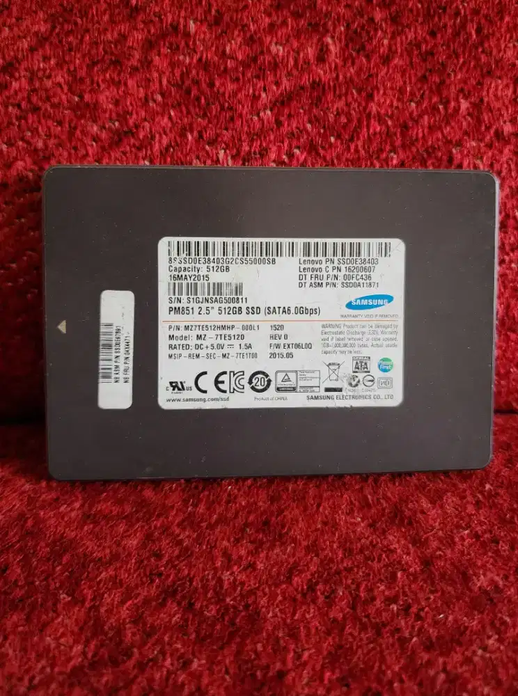SSD Samsung 512 GB