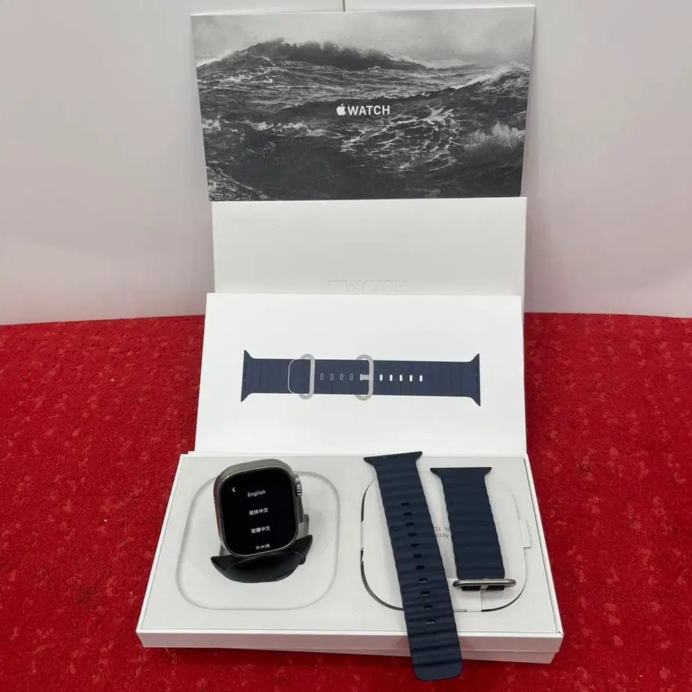 Apple Watch Ultra 2 49mm Titanium Blue Ocean Band