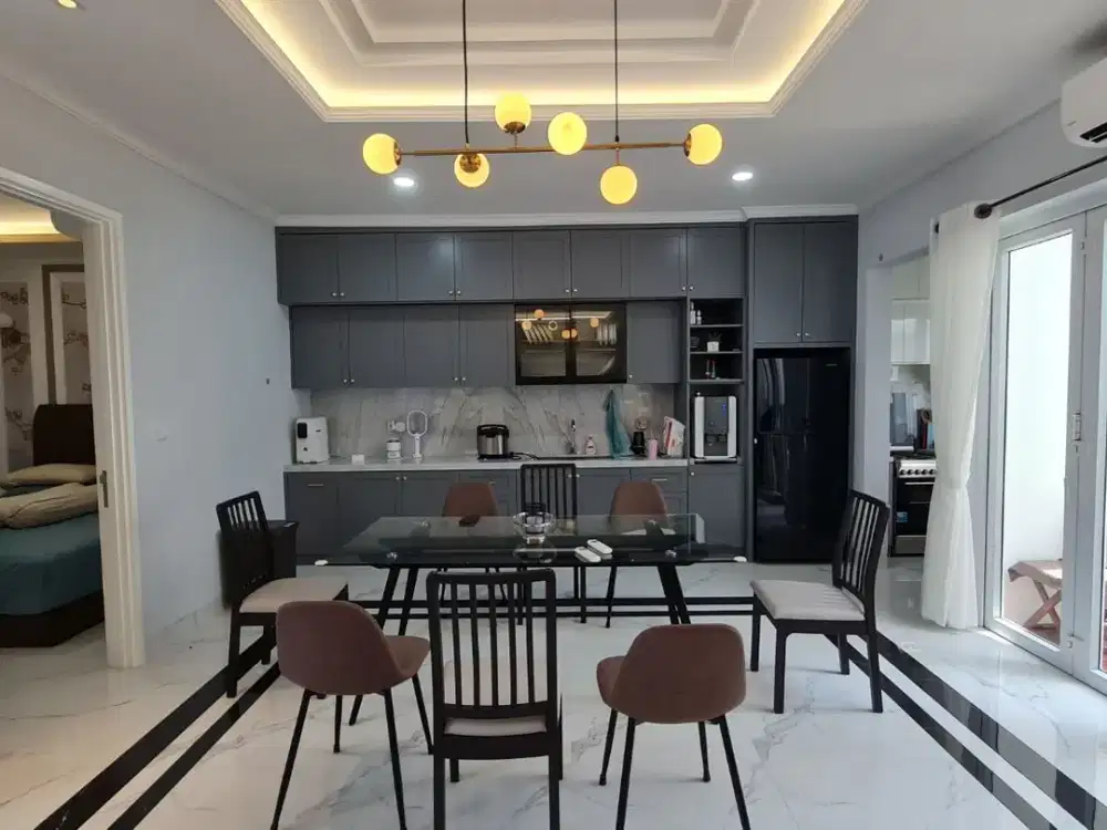 DISEWAKAN  EMINENT INGENIA BSD fully furnished lengkap MEWAH