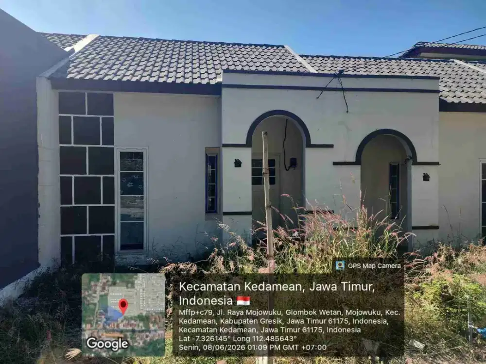 DI JUAL RUMAH

KEL. : MOJOWUKU
KEC. : KEDAMEAN
KAB  : GRESIK