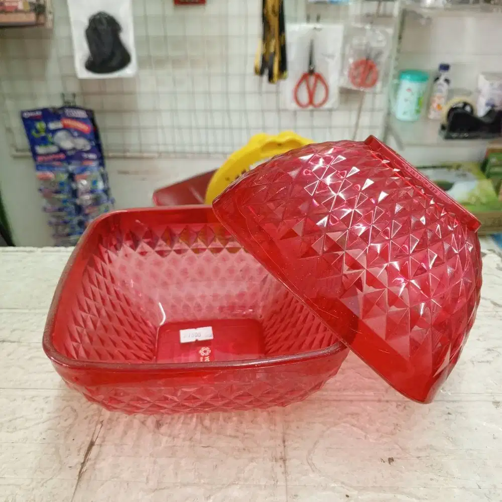 MANGKOK SEGI KRISTAL – ELEGAN & CANTIK
