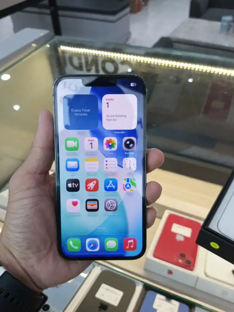 Cicilan iPhone 13 128gb Pro second bh 90% garansi resmi iBox tanpa DP
