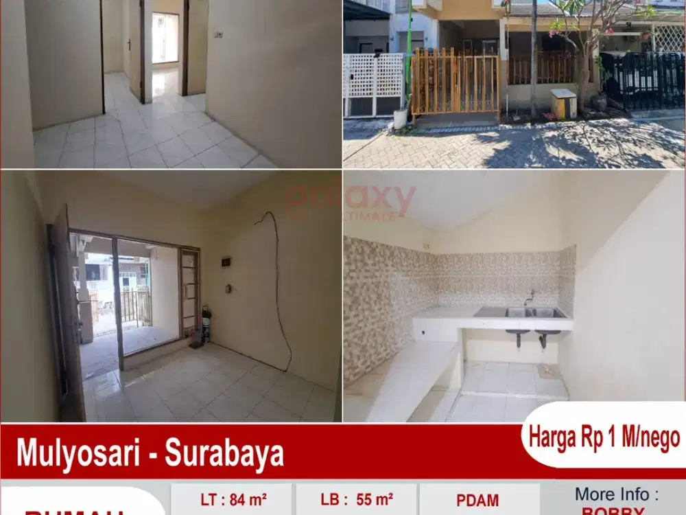 Rumah Hitung Tanah Daerah Mulyosari Surabaya