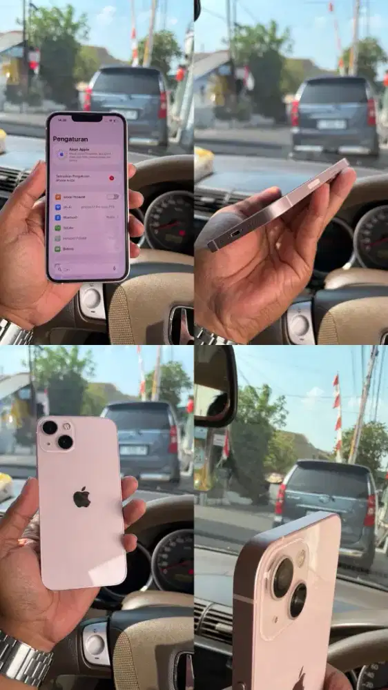 IPHONE 13 128 PINK INTER ALL OPERATOR FULLSET MULUS