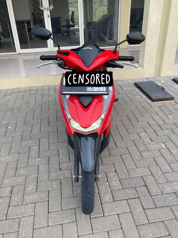 Honda Beat CBS 2021 Merah Hitam | Pribadi | Terawat | Pajak Hidup