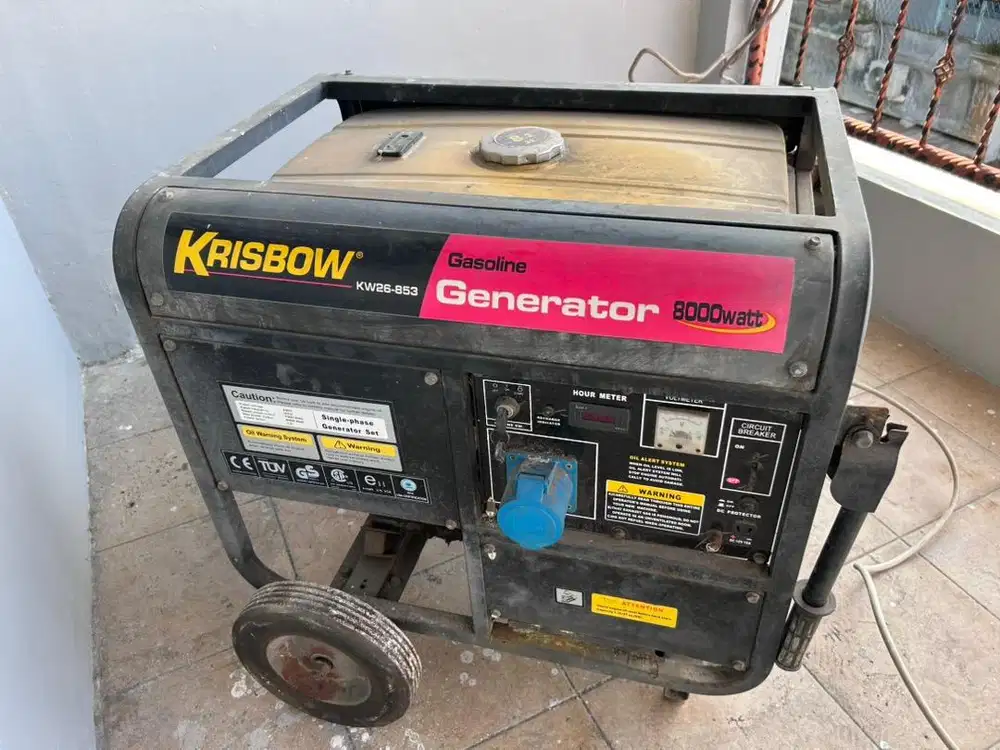 Genset Krisbow 8000watt