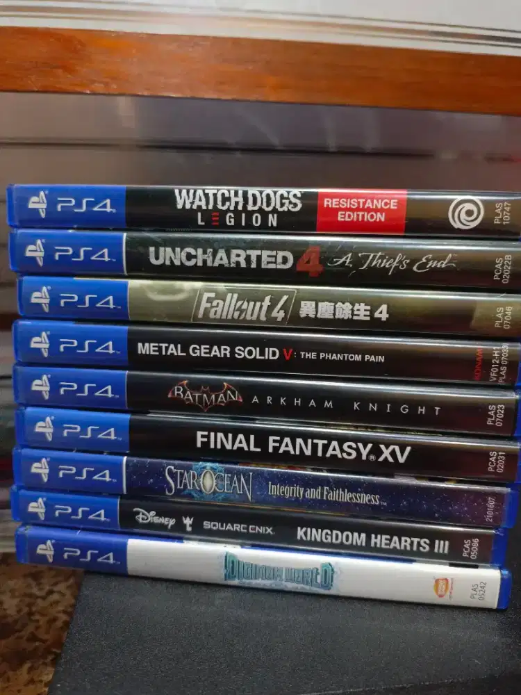 Jual Kaset Games PS 4 Takee all atau Satuan