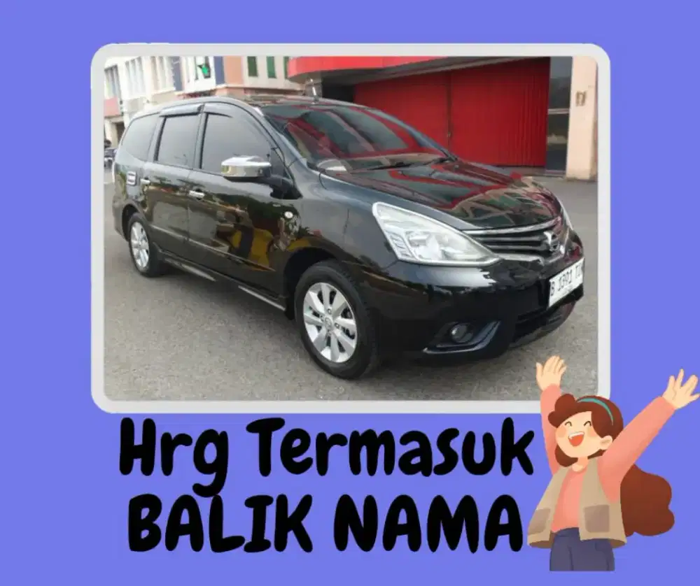 GRAND LIVINA SV AT 2015 TDP17jt Nissan GrandLivina 1.5 SV Matic 2014
