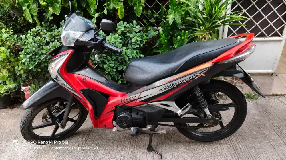 Honda Supra x helm in 2012