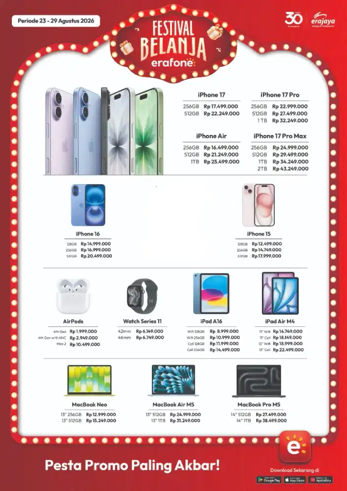 PROMO IPHONE 15 128 NEW IBOX | CICILAN 0% | TENOR 12 BULAN