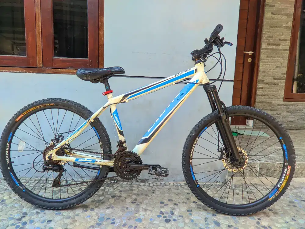sepeda gunung mtb exotic frame Alloy ukuran 26