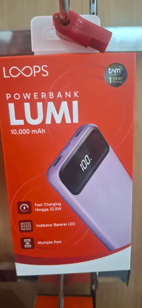 Powerbank LUMI ready di erafone antasari