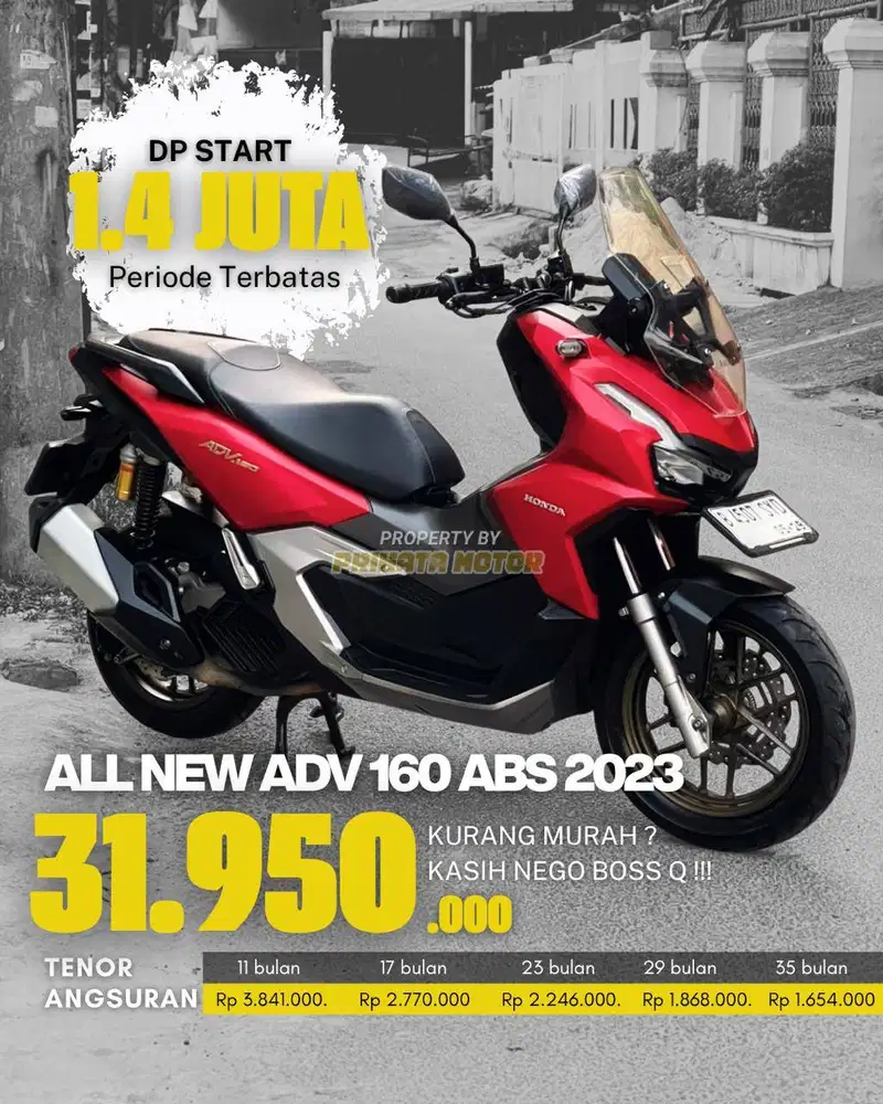 HONDA ALL NEW ADV 160 ABS ISS ESP 2023 !!!