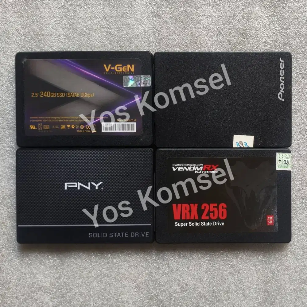 SSD SATA 240GB 256GB ADATA SANDISK PNY VGEN VENOMRX PIONEER TEAM