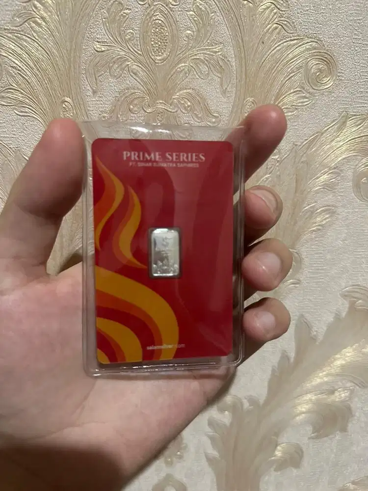 Perak Batangan 1 gram salam silver prime