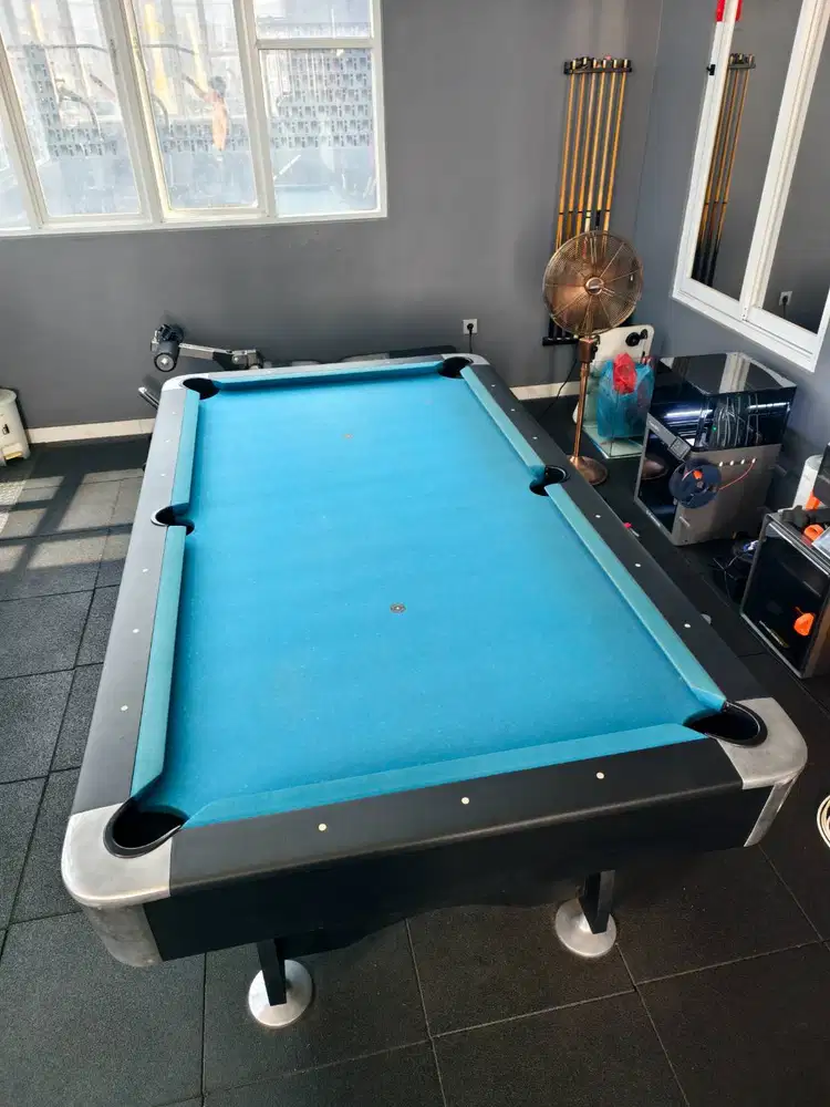 Meja Billiard De Belle 7 ft Bekas Kondisi Terbaik - Siap Pakai Rumah/C