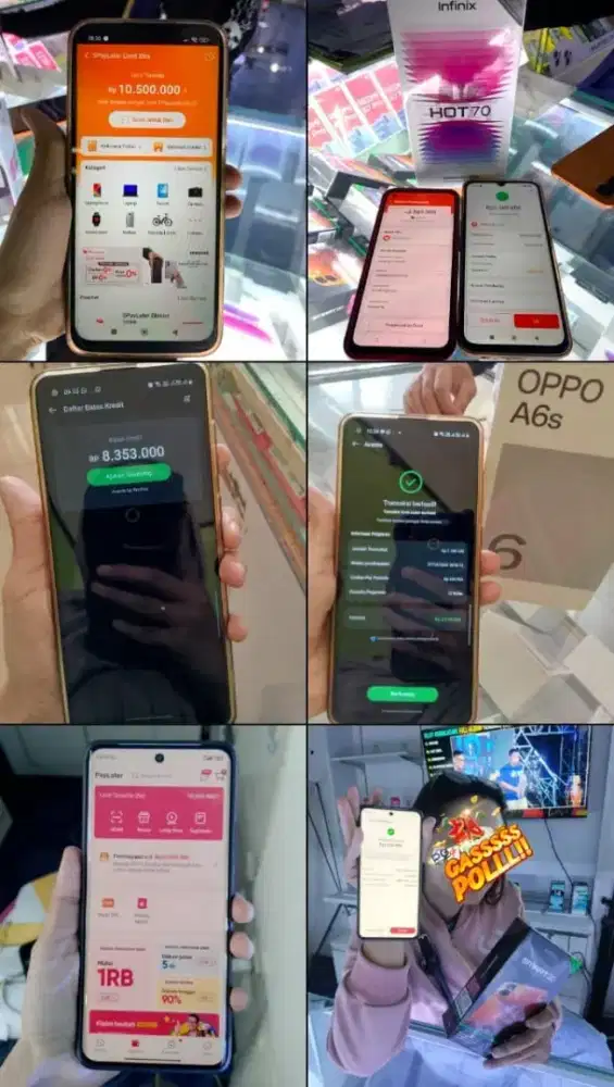 INFO KREDIT HP ANDROID BARU MUDAH DAN BERGARANSI RESMI