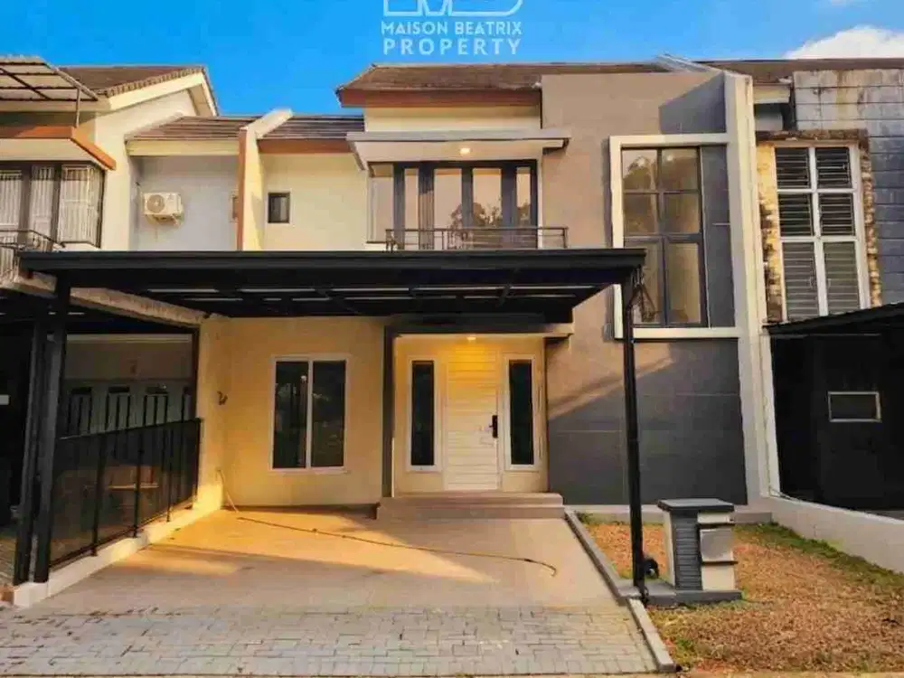 DIJUAL RUMAH RAPI SIAP HUNI 5MENIT KE STASIUN RAWABNTU, CLUSTER  LOKASI DI DE LATINOS BSD