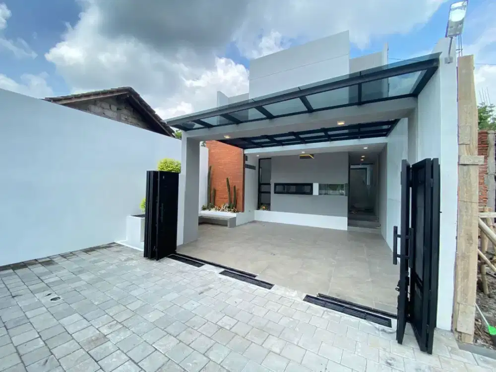 Potongan 200 Jt Lebih! Rumah Cluster Ngaglik Sudah Ada Furnishnya SHM Aman