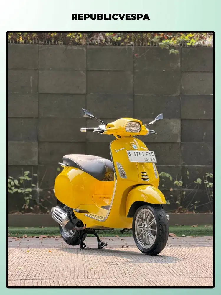TERMURAH PIAGGIO VESPA SPRINT 150 IGET ABS FACELIFT TH 2019 YELLOW