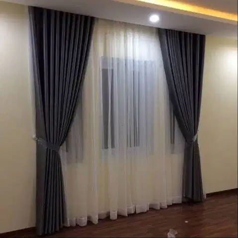 Menerima Pemasangan Gorden Wallpaper Dinding 3D Gordyn Hordeng Korden