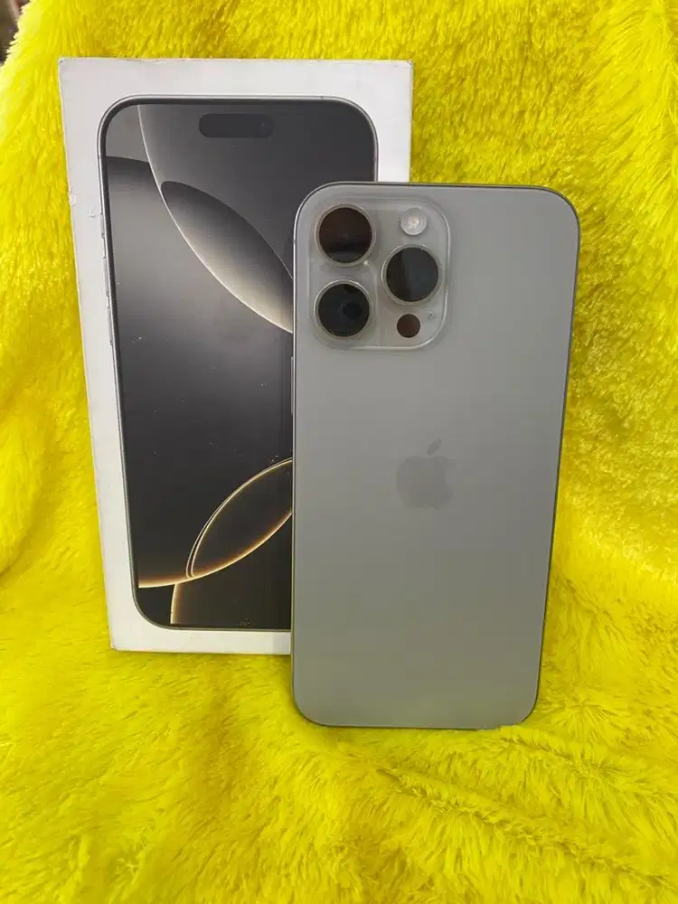 Iphone 16 Pro Max 256 Natural titanium ex ibox fullset #3Gcom