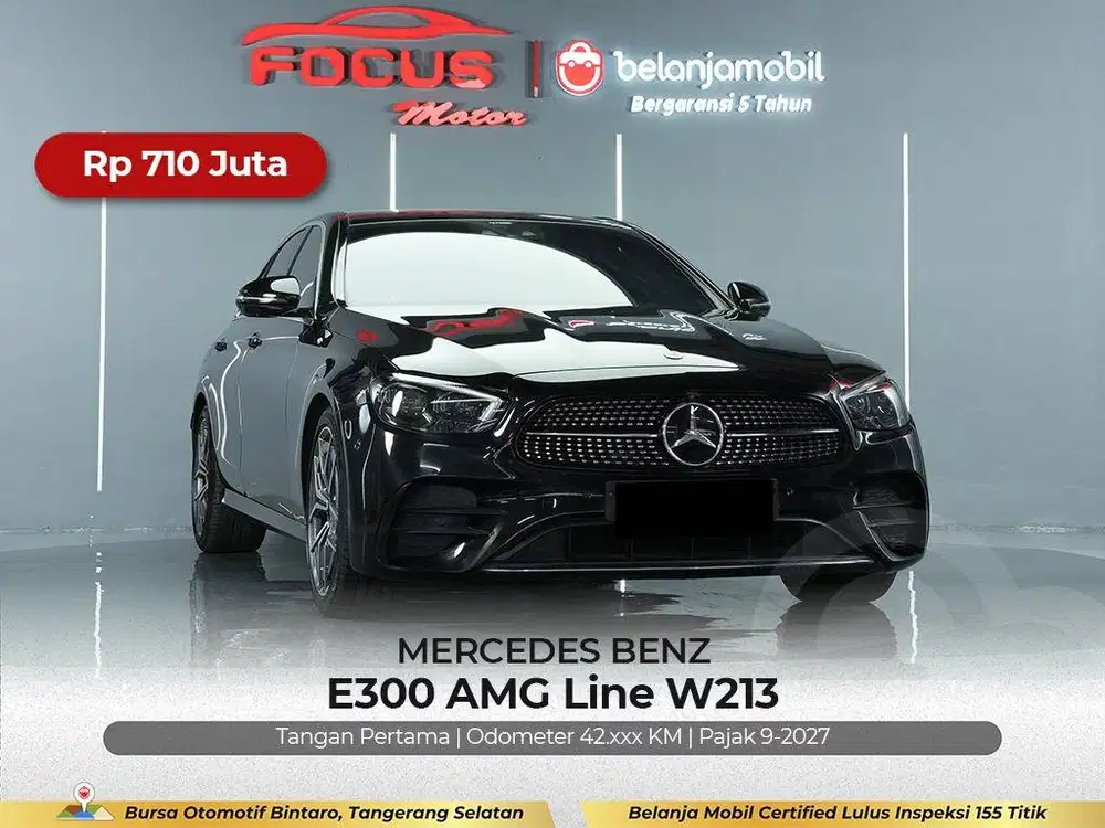 [ BERGARANSI ] Mercedes Benz Mercy E300 E 300 AMG Line W213 2022/2023