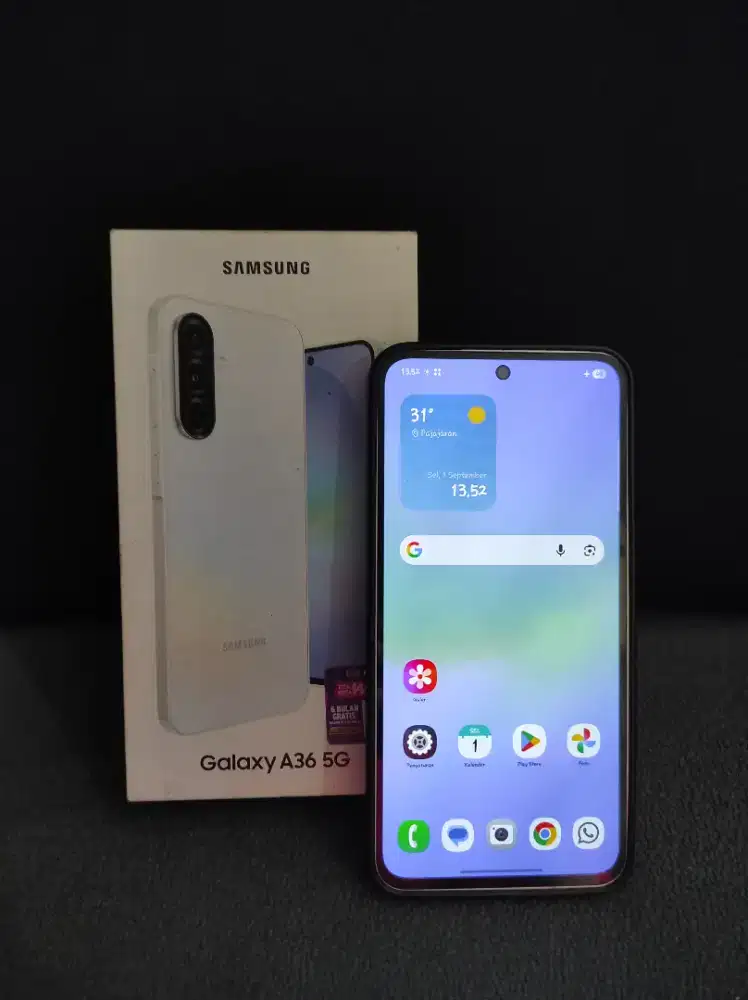 Samsung a36 5g 8+8/256 pulset original,muluss 95%,minus ga ngaruh aman
