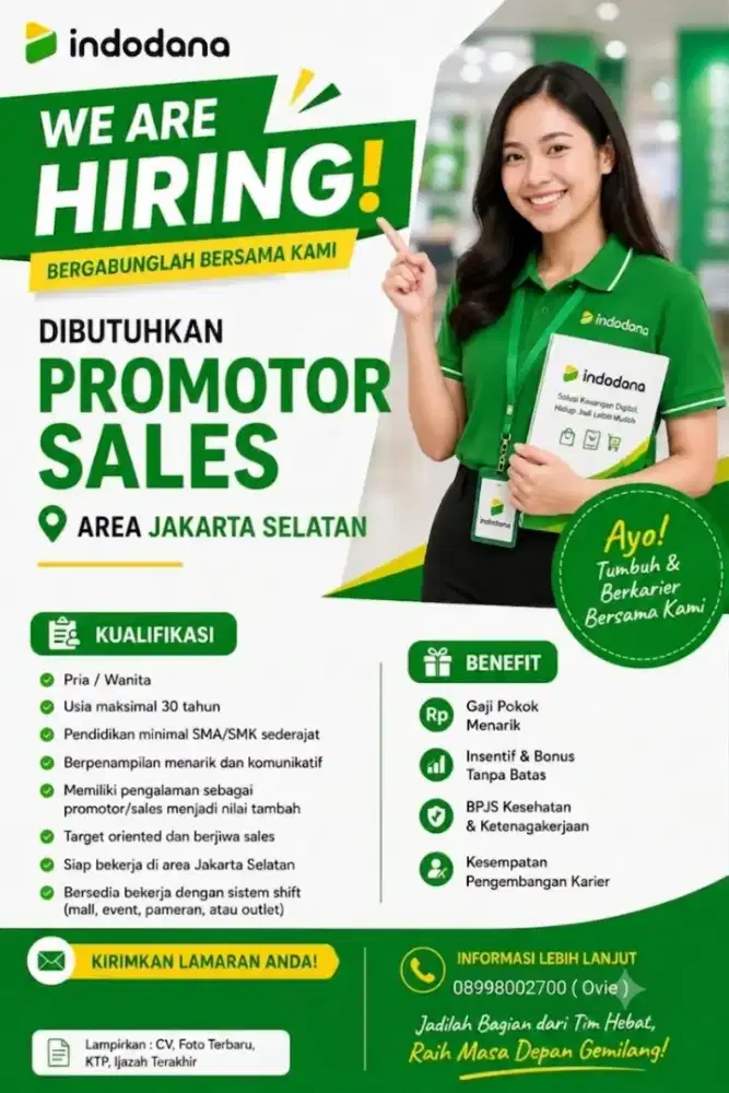 Sales Promotor Indodana