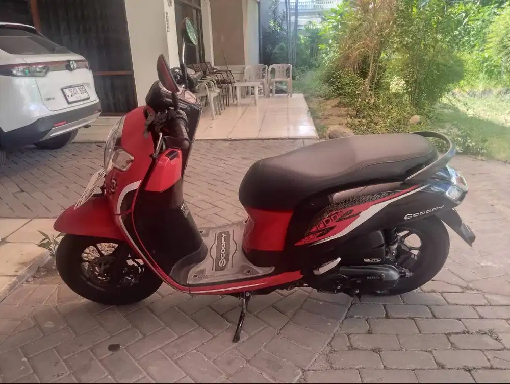 Honda Scoopy 2020 | Merah Hitam