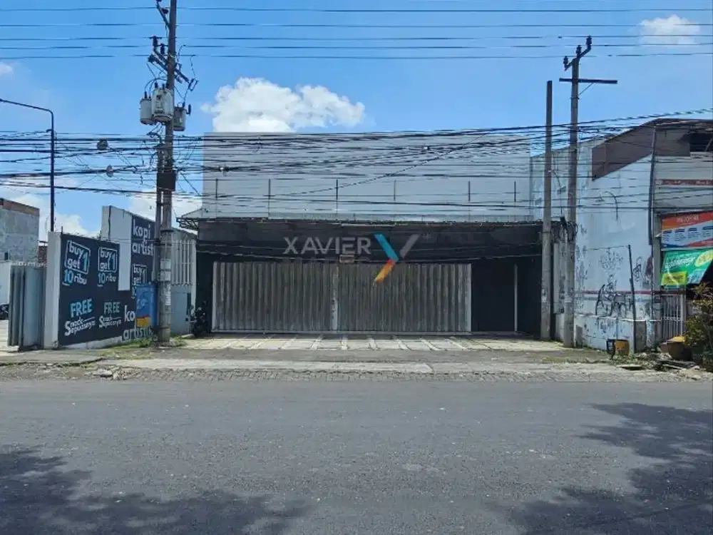 Dijual Rumah Usaha, Gudang, Rumah di Nol Jalan Raya LA. Sucipto, Blimbing, Malang Kota