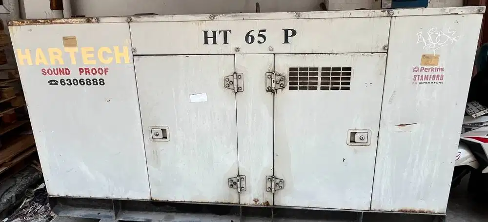 DIJUAL GENSET HARTECH 65KVA SILENT