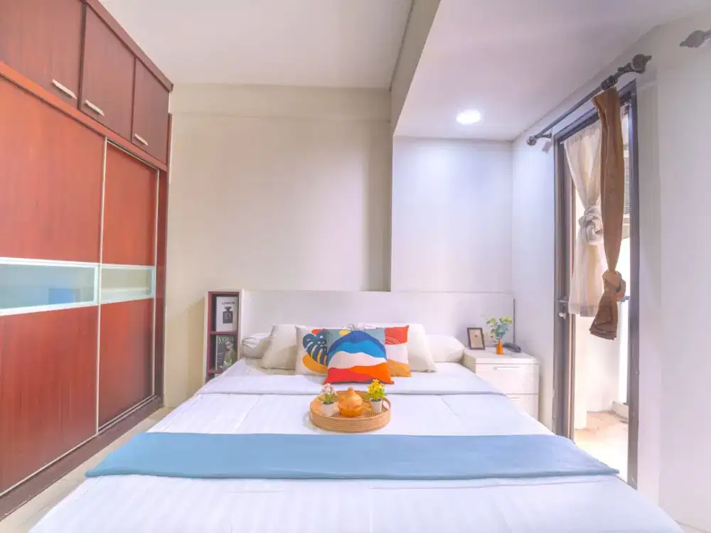 Hunian Strategis Jakarta & Siap Huni! Sewa Murah Apartemen Tamansari Sudirman Type Studio, Full Furnished, Lokasi Dekat (SCBD, Benhil, Senayan, & WTC)