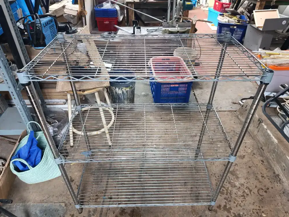 Jual rak stainless second, merk KRISBOW Lok pamulang barat, Tangsel