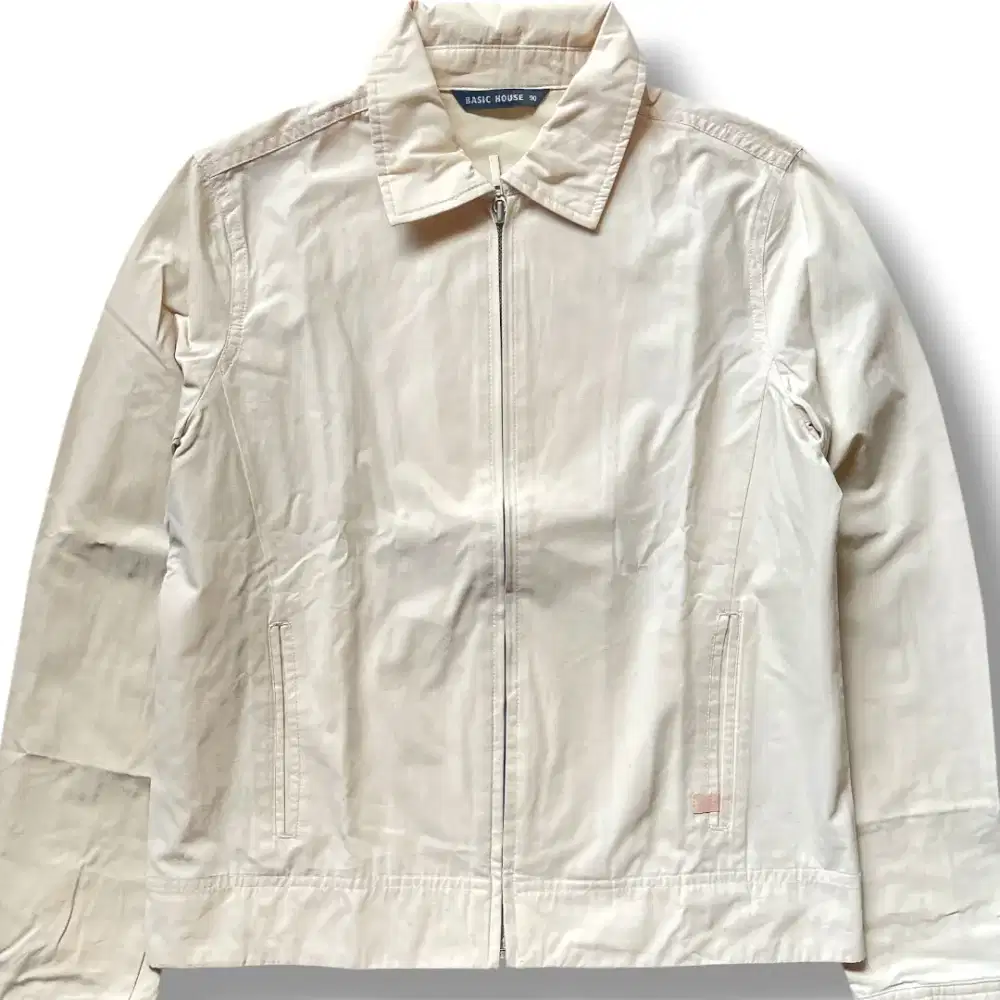 Bomber Broken White