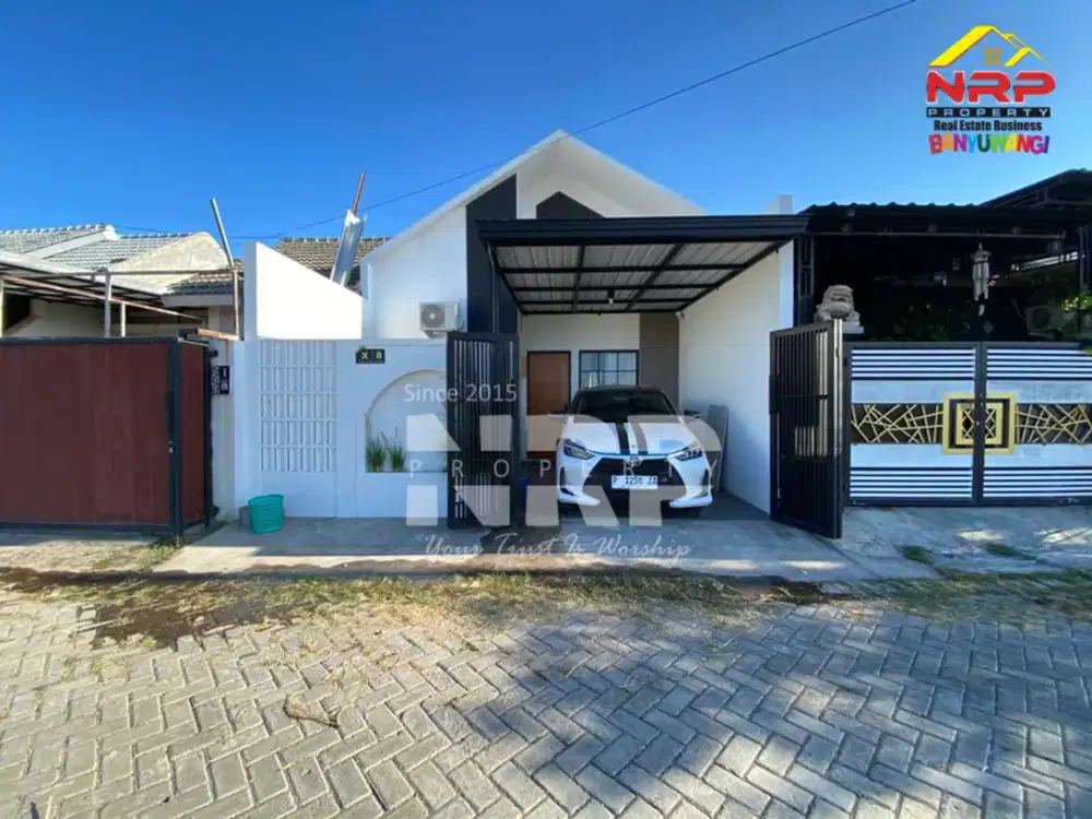 DISEWAKAN RUMAH MINIMALIS FULL FURNITURE DI SOBO BANYUWANGI
