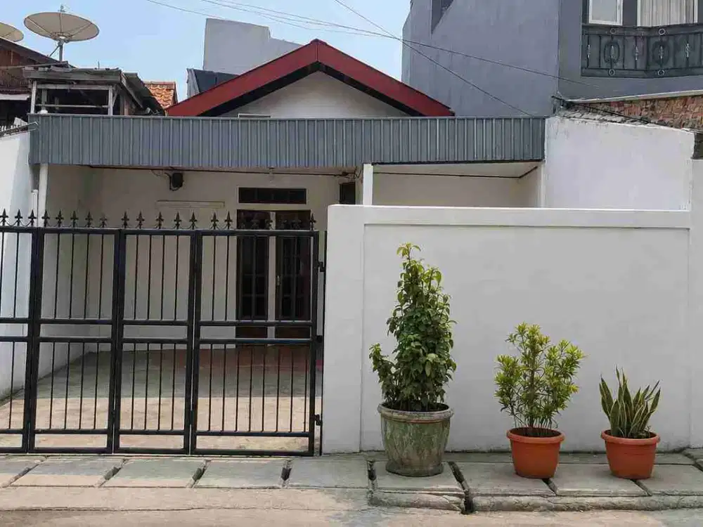 Rumah murah dibawah pasaran digunung sahari Jakarta pusat